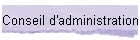 Conseil d'administration