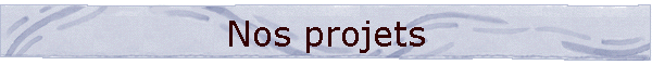 Nos projets